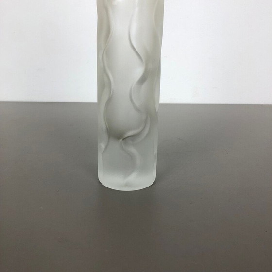Image 1 of Vintage Vase aus mundgeblasenem Glas von Peill und Putzler, Deutschland 1970