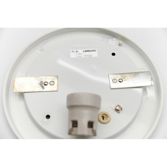 Image 1 of Vintage Glas-Deckenleuchte für Limburg, Deutschland 1960