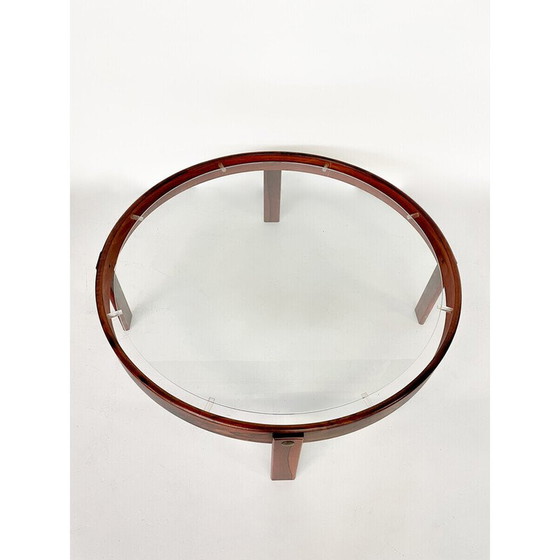 Image 1 of Vintage Couchtisch aus Holz und Glas