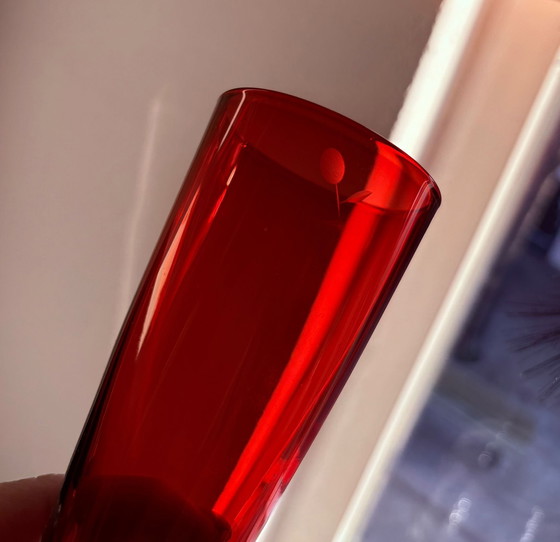 Image 1 of 12 rote Flöten mit Gravur Kirsche 2015