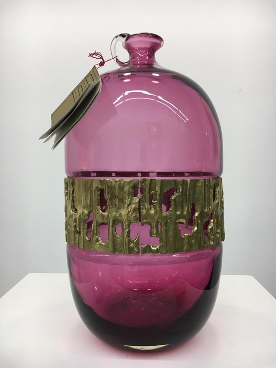 Image 1 of Angelo Brotto "Iside" Vase für Esperia, Italien 1980