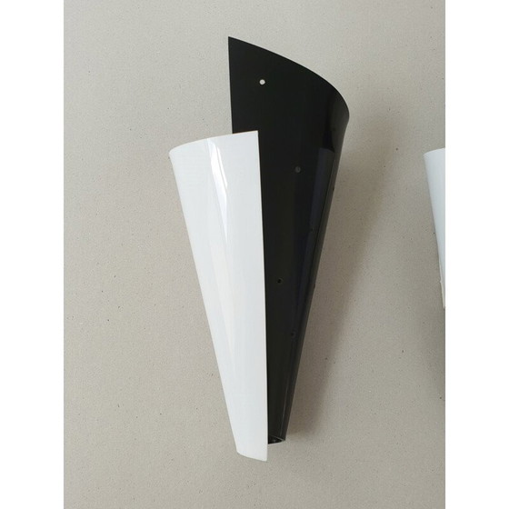 Image 1 of Paar alte Wandlampen aus Plexiglas, 1950