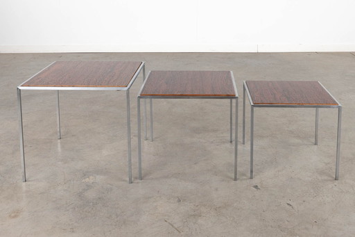 Reversible Top Nesting Tables