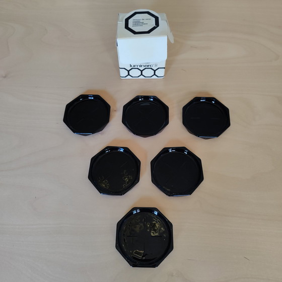 Image 1 of Arcopal Octime-Luminarc, Set mit 6 Untersetzern in einer Box.