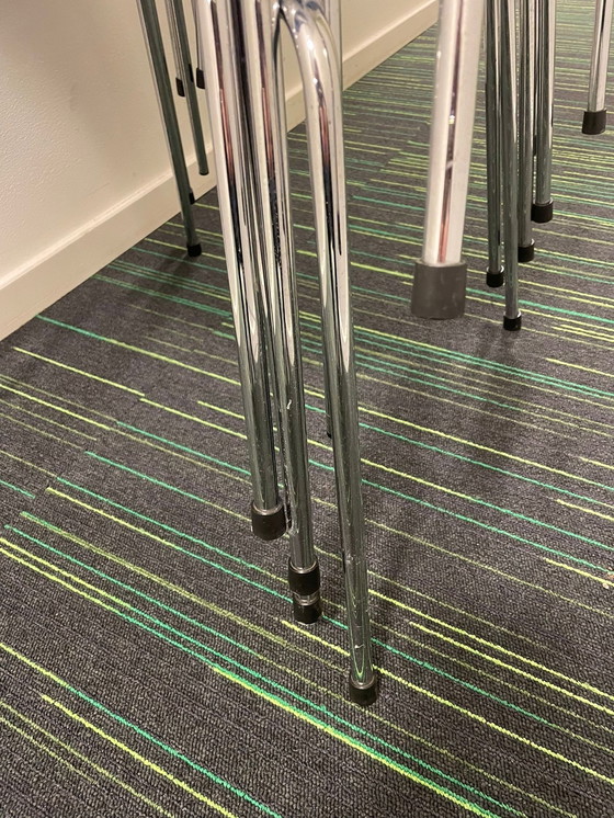 Image 1 of 6X Fritz Hansen Arne Jacobsen Serie 7 Stuhl