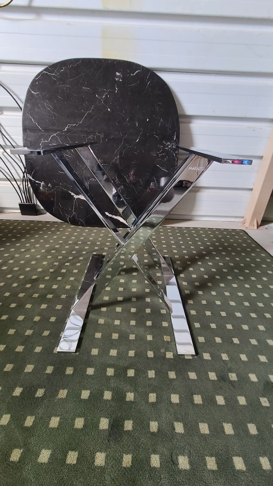 Image 1 of  1Tisch Pathos Marmor Durch Maxalto Von Antonio Citterio