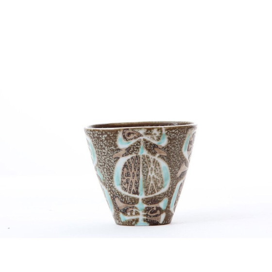 Image 1 of Klein geschnittenes Bakamuster 7213216 von Nils Thorssen für Royal Copenhagen - 1960er Jahre