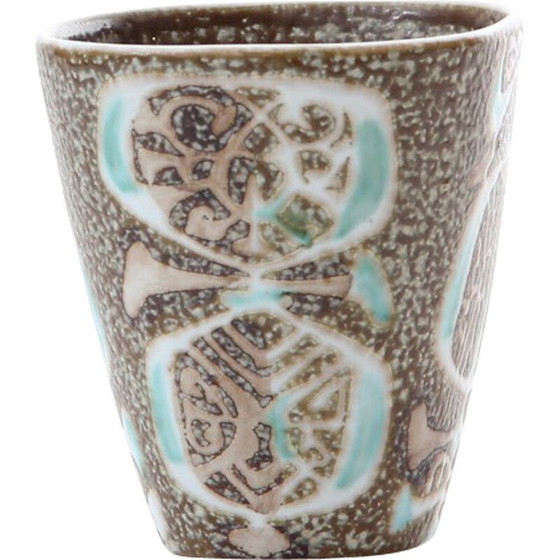 Image 1 of Klein geschnittenes Bakamuster 7213216 von Nils Thorssen für Royal Copenhagen - 1960er Jahre