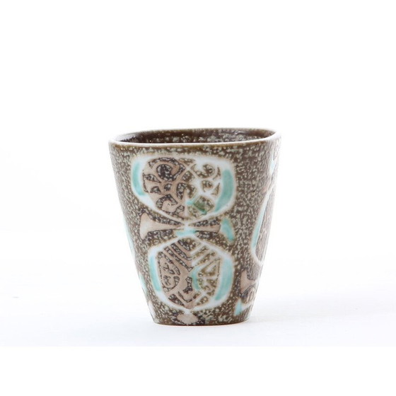 Image 1 of Klein geschnittenes Bakamuster 7213216 von Nils Thorssen für Royal Copenhagen - 1960er Jahre