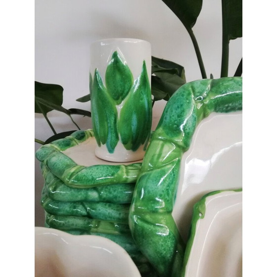 Image 1 of 31er Set aus tropischem Geschirr und Gläsern von Colin Morrow für Arpex, Italien, 1970er Jahre