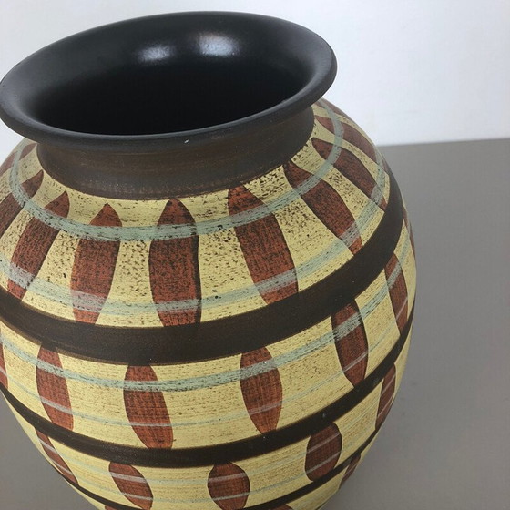 Image 1 of Abstrakte Vase aus Keramik von Simon Peter Gerz, Deutschland 1950