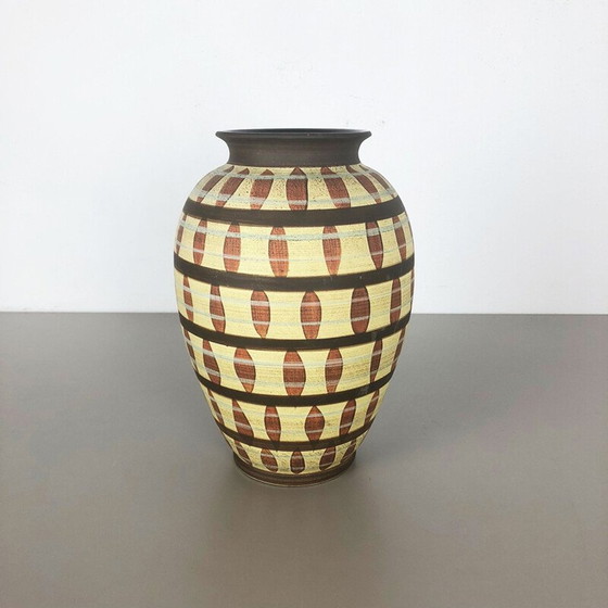 Image 1 of Abstrakte Vase aus Keramik von Simon Peter Gerz, Deutschland 1950
