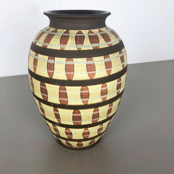 Image 1 of Abstrakte Vase aus Keramik von Simon Peter Gerz, Deutschland 1950