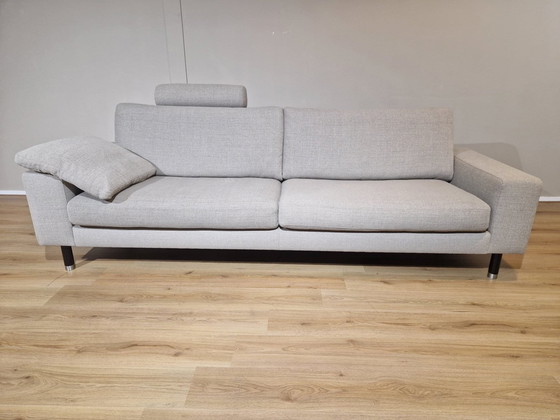 Image 1 of Machalke 4-Sitzer Sofa - Hocker - Grau - Stoff - Design