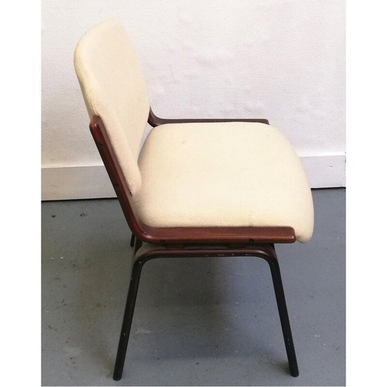 Image 1 of Paar skandinavische Vintage-Sessel aus Holz und Wolle