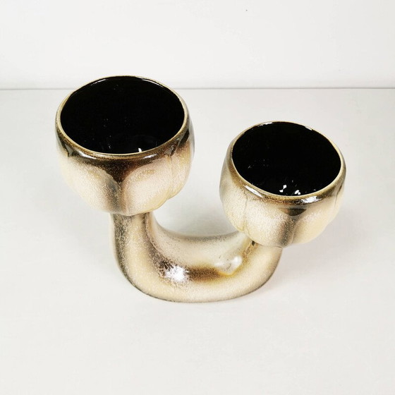 Image 1 of Vintage Keramik Blumentopf für Bay Keramik, Deutschland 1960