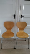 2 dänische Des2 Stühle Phoenix Danmark Schmetterlingsstuhl