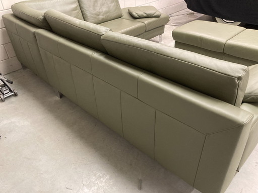 Topform Ecksofa mit Fußhocker