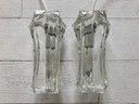 2x Glas-Pendelleuchte