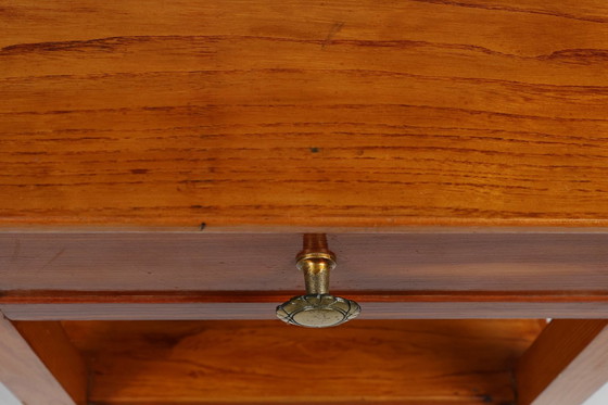 Image 1 of Art Deco Nachttische aus Holz, Frankreich, 1940er Jahre, 2er Set