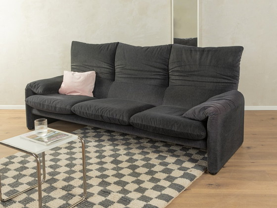 Image 1 of 675 Maralunga Sofa von Vico Magistretti für Cassina