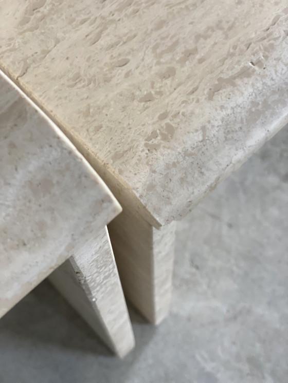 Image 1 of Couchtisch aus Travertin