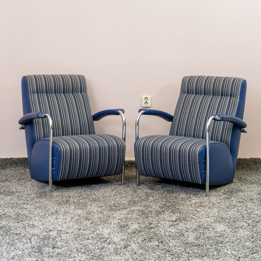 2x Leolux Scylla Sessel