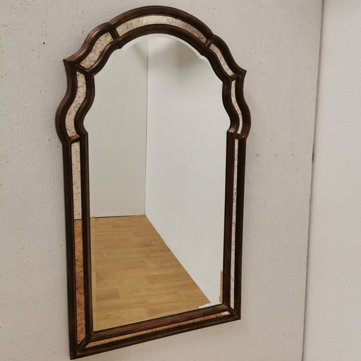 Großer Barock Rokoko, Vintage Deknudt Kaminsims-Spiegel Spiegel