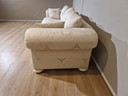 Wertherklasse Polstermobel - 3-Sitzer Sofa - Creme