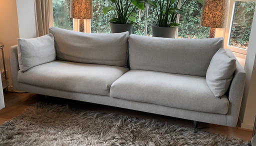 2x Montis Sofa Modell Axel / Gewebter Wollstoff