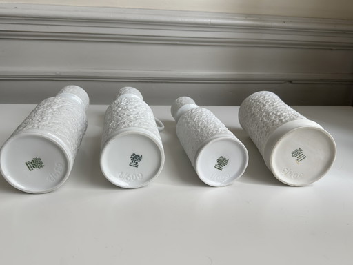 4x Royal Porzellan Bavaria KPM Vasen