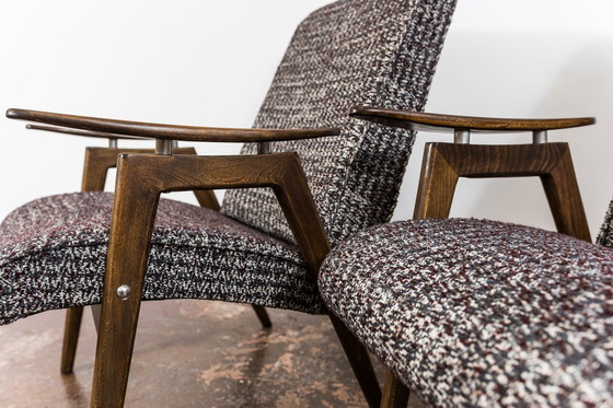 Image 1 of Paar Sessel von Jaroslav Šmídek ,Ton, Tschechoslowakei, 1960er Jahre