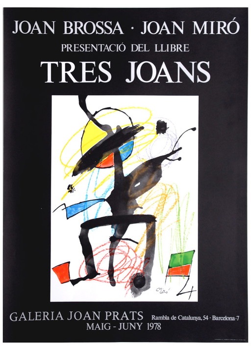 Joan Miró - Tres Joans