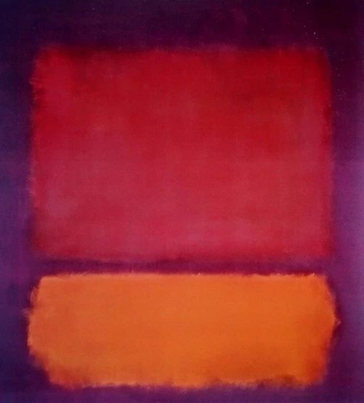 Mark Rothko -----Rot und Blau