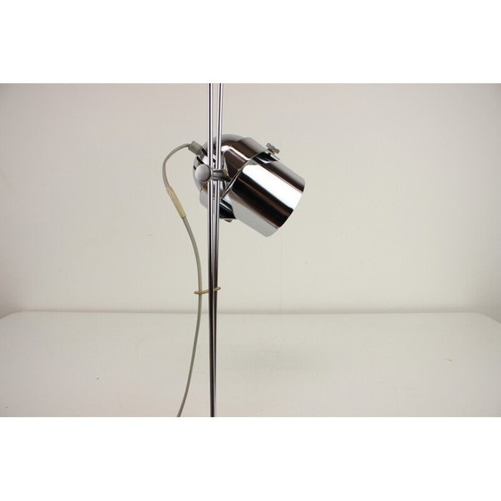 Image 1 of Verstellbare Tischleuchte aus Metall und Chrom von Stanislav Indra für Combi Lux, Tschechoslowakei 1970