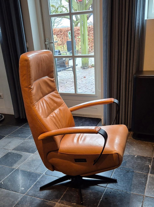 Relax Sessel Cognac Leder