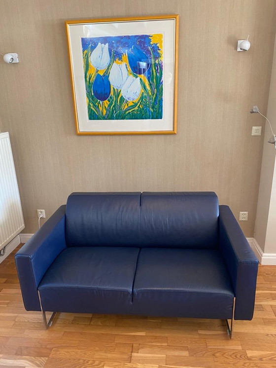 Image 1 of Artifort Mare 2-Sitzer-Sofa blau