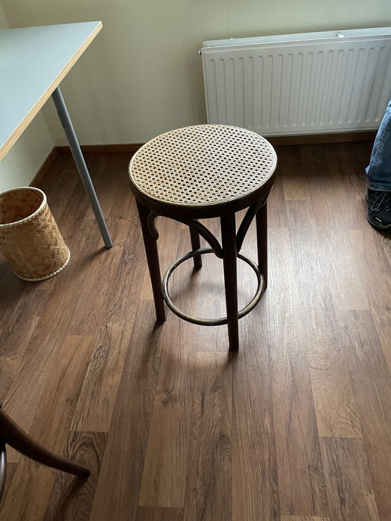 Image 1 of 8 x Thonet -Stuhl und 1 Barhocker