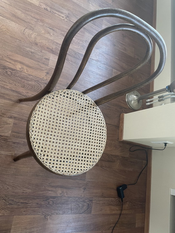 Image 1 of 8 x Thonet -Stuhl und 1 Barhocker