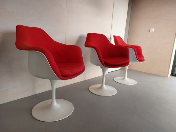 Image 1 of 3X Saarinnen Tulip Chair