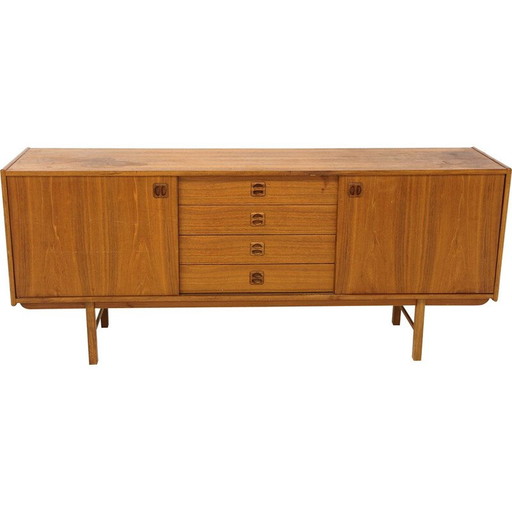 Sideboard "Köln" aus Nussbaumholz für Möbel-Ikea, Schweden 1960er Jahre