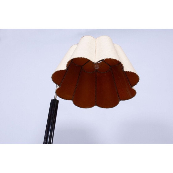 Image 1 of Vintage Art Deco Stehlampe aus Nussbaum und Eiche von Jindrich Halabala für Up Zavody, Tschechoslowakei 1930