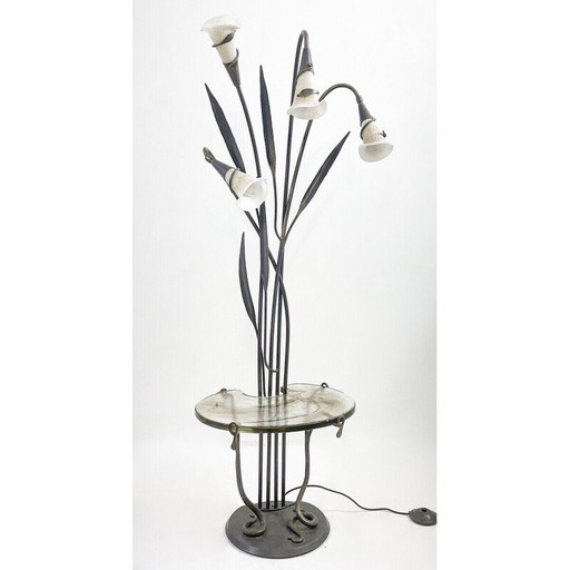 Vintage-Stehlampe aus Metall