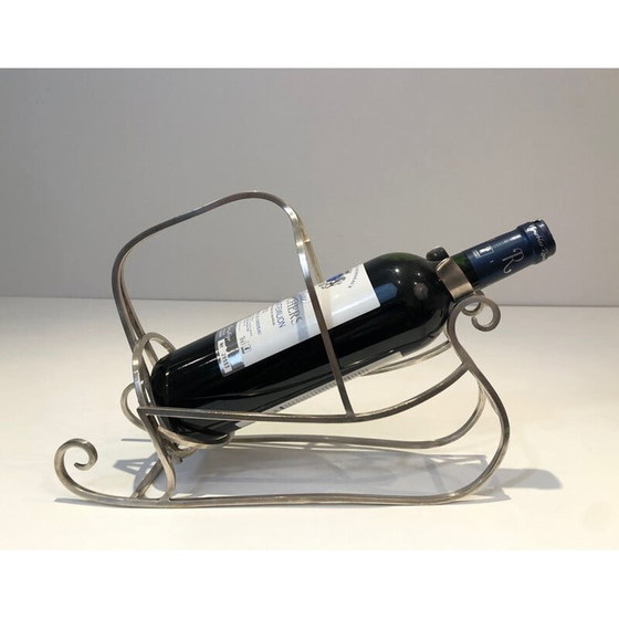 Image 1 of Versilberter Flaschenhalter Vintage, Frankreich 1930