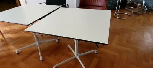2x Vitra Eames Contract Tisch