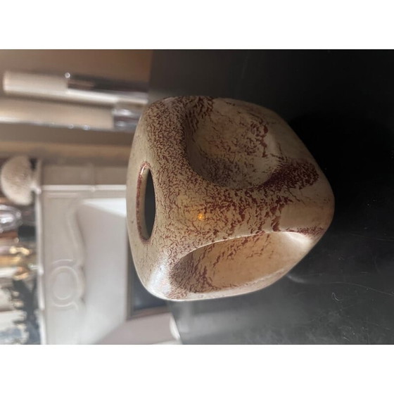 Image 1 of Bertoncello Vase im brutalistischen Stil von Roberto Rigon, Italien 1960