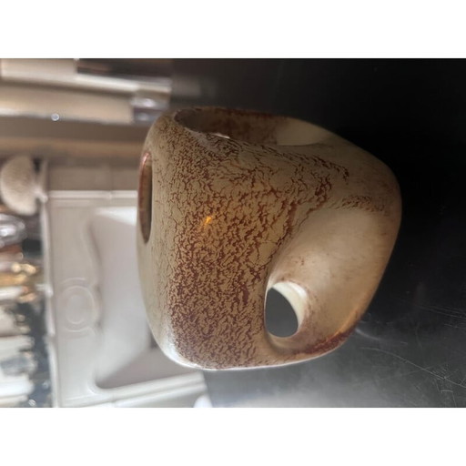 Bertoncello Vase im brutalistischen Stil von Roberto Rigon, Italien 1960