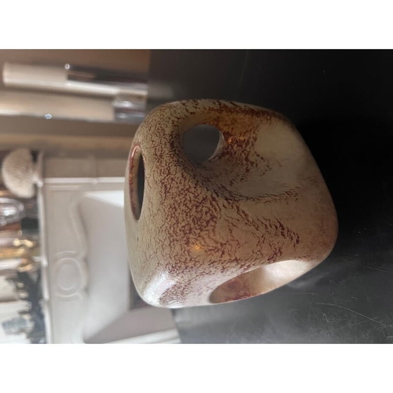 Image 1 of Bertoncello Vase im brutalistischen Stil von Roberto Rigon, Italien 1960