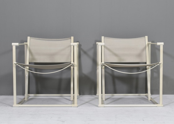 Image 1 of 2x Radboud van Beekum FM60 Cube Stühle von PASTOE – Niederlande, 1981