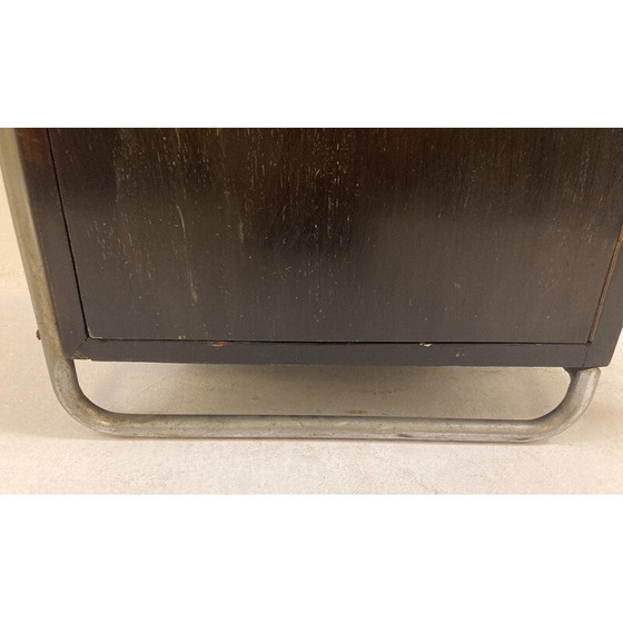 Image 1 of Vintage-Wandschrank aus Holz und Metall, 1920